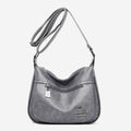 Women’s Soft Leather Double Compartment Crossbody Bag – Stylish & Practical Shoulder Bag - VOTVO