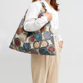 Triangle Underarm Bag for Women - Classic Canvas Shoulder Bag - VOTVO