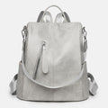 Women’s Leather Convertible Backpack Purse – Anti - Theft Travel Daypack & Shoulder Bag - VOTVO